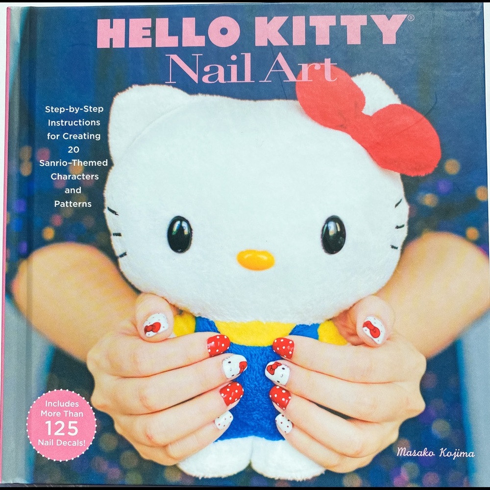 🥥Easter Basket GIFT❤️ Hello Kitty Nail Art Book